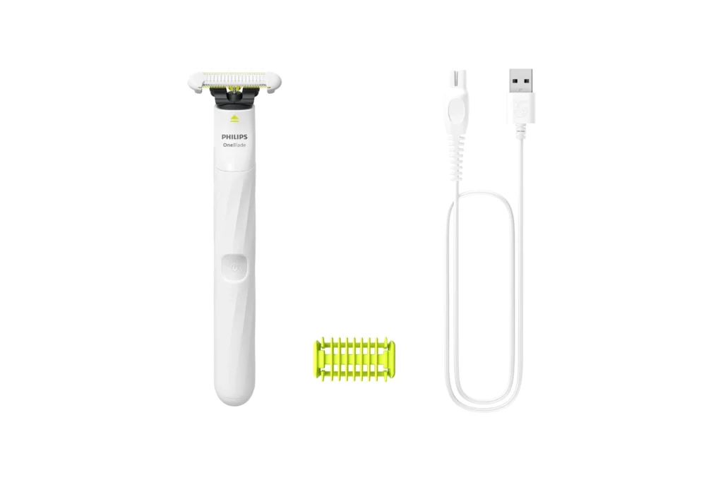 Aparador de Pelos Íntimo Philips OneBlade Intimate QP1924/10 À prova d'água - Bivolt