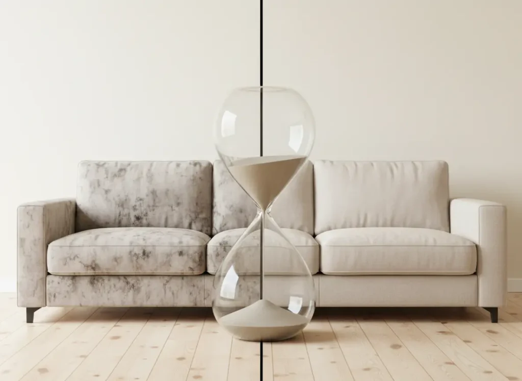 Espuma mágica para sofá e estofados