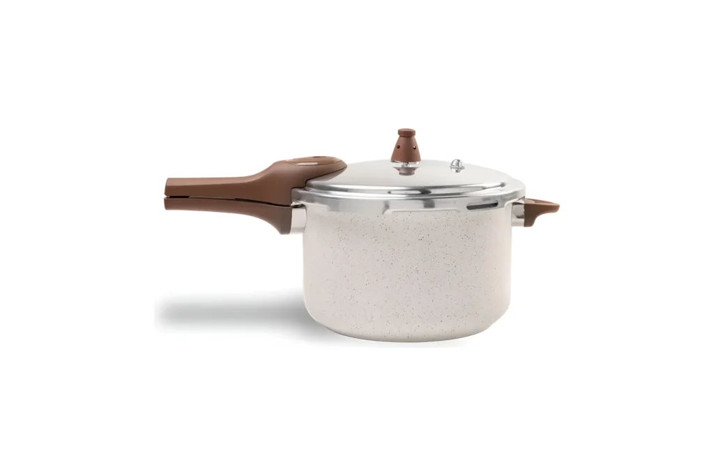 Panela Pressao Brinox 4952:103 Ceramic Pressure Indução 6,8l Vanilla