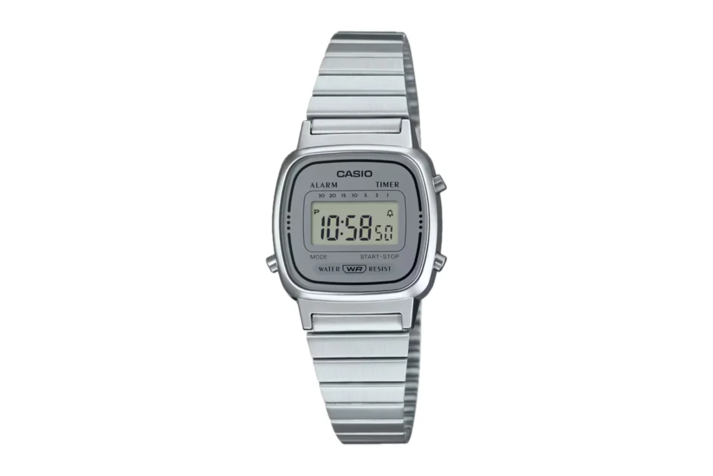 Relógio Feminino Digital Casio Vintage LA670WA-7