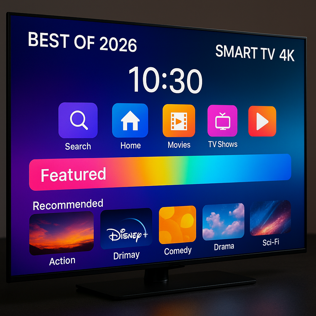 Top 7 Melhores Smart TVs 4K de 2026: Análise Completa