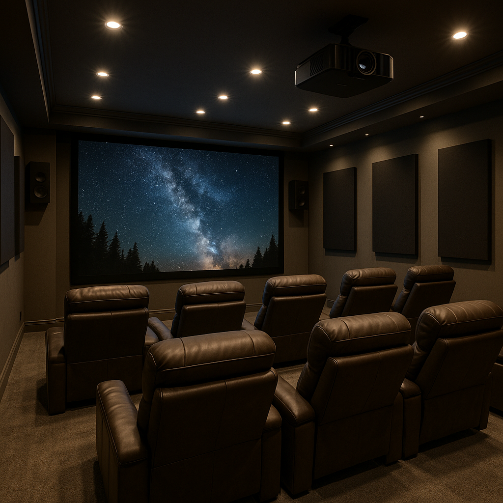 Como Montar uma Sala de Cinema em Casa: Guia Completo
