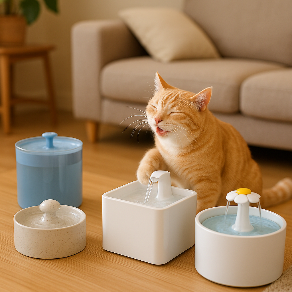Como Escolher a Fonte de Água Ideal para Gatos